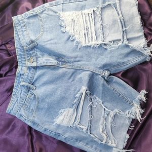 Ladies Jean shorts